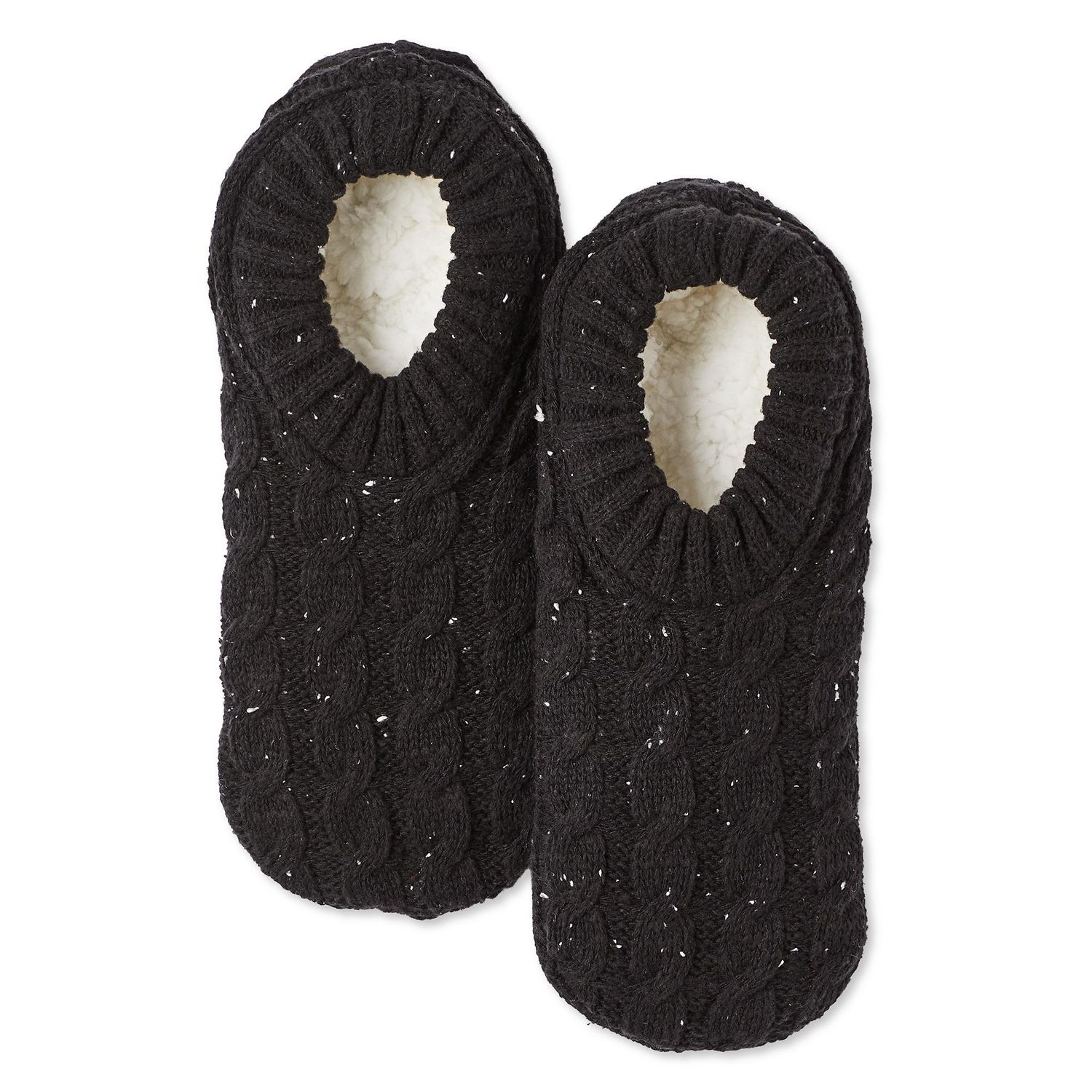 Chaussons en maille torsadée George pour femmes