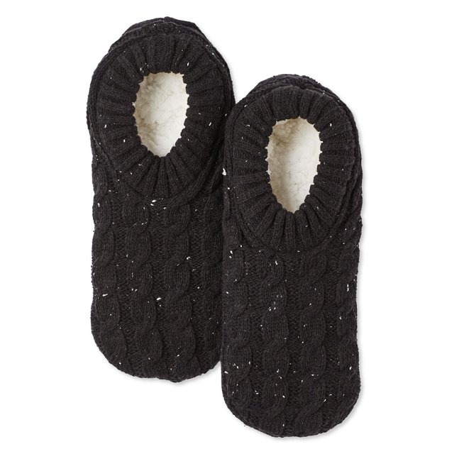 Chaussons en maille torsadée George pour femmes