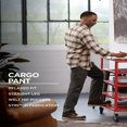 thumbnail image 3 of CHUANK Pantalon Cargo Coupe Décontractée Extensible pour Hommes et Grands Hommes, 3 of 9