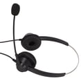 thumbnail image 4 of Wired Telephone Headset, Noise Cancelling Customer Service Headphone Lightweight Soft With Mic Mute For Business, 4 of 8
