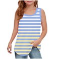 thumbnail image 1 of RXIRUCGD 2025 Vêtements d'Été pour Enfants Filles Décontracté Sans Manches Col Rond Imprimé, 1 of 5