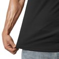 thumbnail image 4 of asjyhkr Mens Workout Compression T Shirts Ribbed V Neck Short Sleeve Tops Summer 2025 Gym Athletic Running Tees, 4 of 9
