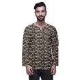 thumbnail image 1 of Atasi Printed Keyhole Nack Short Kurta Men ShirtWith Long Sleeves For Men, 1 of 1