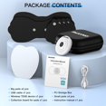 thumbnail image 3 of Wireless TENS & EMS Unit Back Pain Relief Massager - APP Controlled Bluetooth EMS Muscle Stimulator Machine for Back Shoulder Leg Neck Pain Relief (Black), 3 of 9