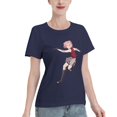 thumbnail image 2 of T-Shirt Basique à Manches Courtes pour Femmes Naruto Sakura, 2 of 6