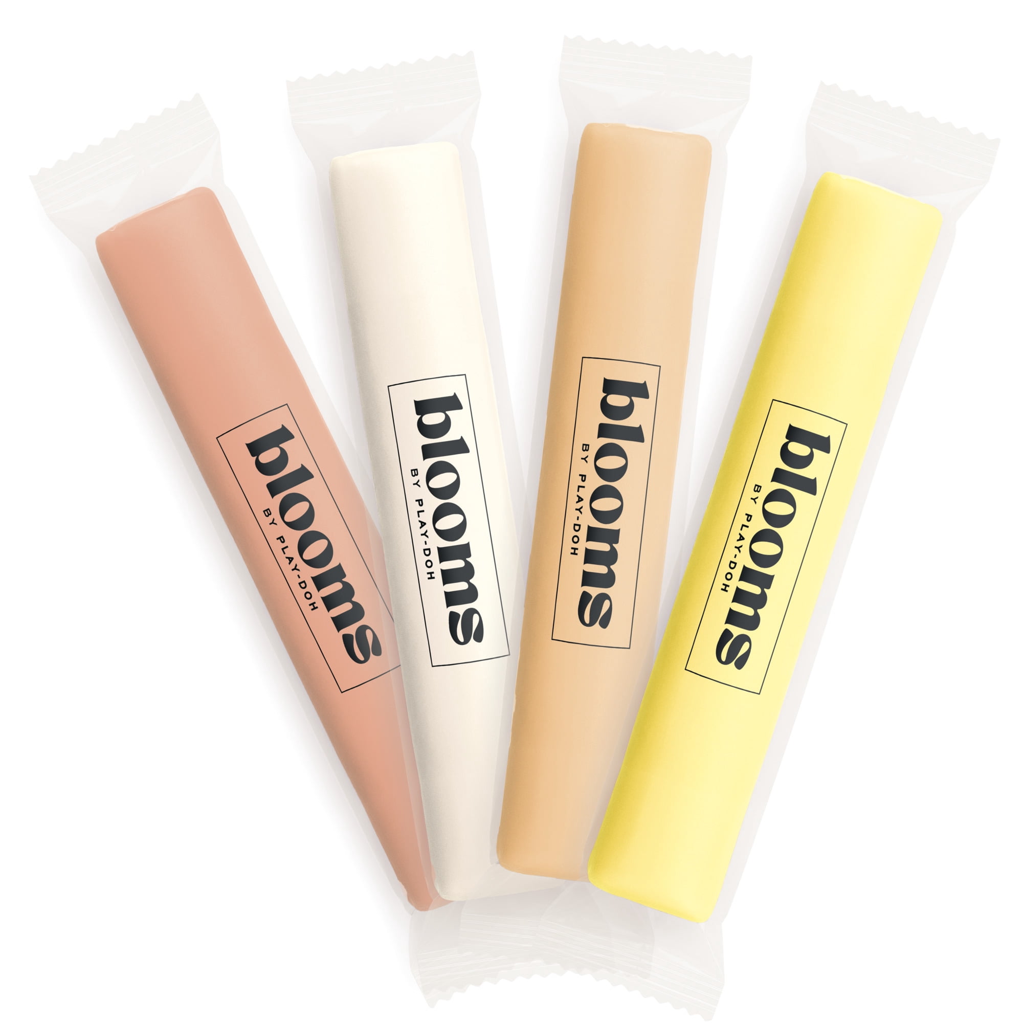 Blooms de Play-Doh, 6 bâtons de pâte à modeler Marguerites, création de fleurs pour adultes, recharge pour coffrets, vendus séparément