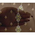 thumbnail image 4 of oneOone Viscose Chiffon Fabric Stripe & Swirl Ikat Printed Craft Fabric BTY 42 Inch Wide, 4 of 4