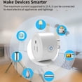 thumbnail image 5 of Smart Metering Socket Voice Control Remote Control US Plug 10A Direct Connection Wifi Metering Socket Cozylife, 5 of 5