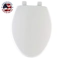 thumbnail image 2 of Mayfair Elongated Solid Plastic Toilet Seat, 2 of 2