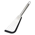 thumbnail image 5 of Jusqu'à 50 % de Rabais! TopLLC Spatule Antiadhésive Spatule en Acier Inoxydable Spatule à Poisson avec Silicone Spatule Ajourée de Cuisine Spatule Spatule en Liquidation, 5 of 5