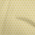 thumbnail image 1 of oneOone Rayon Yellow Fabric Asian Ornamental Craft Projects Decor Fabric Printed By The Yard 56 Inch Wide, 1 of 4