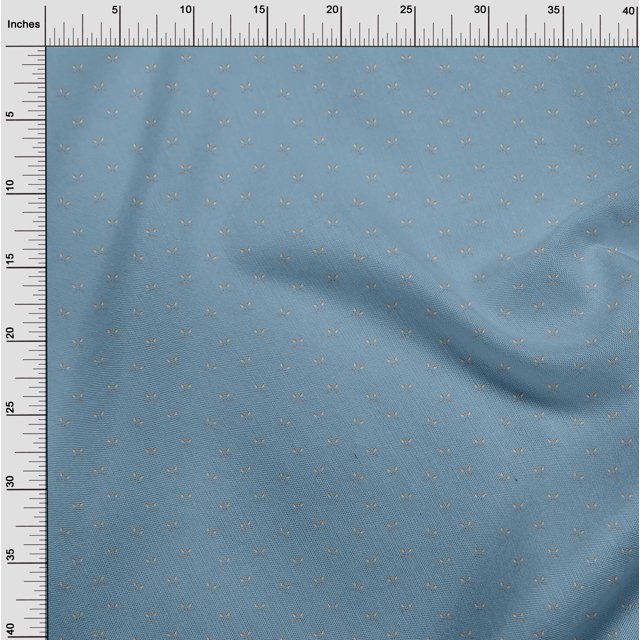 oneOone Cotton Poplin Fabric Cat Face Animal Decor Fabric Printed BTY 42 Inch Wide