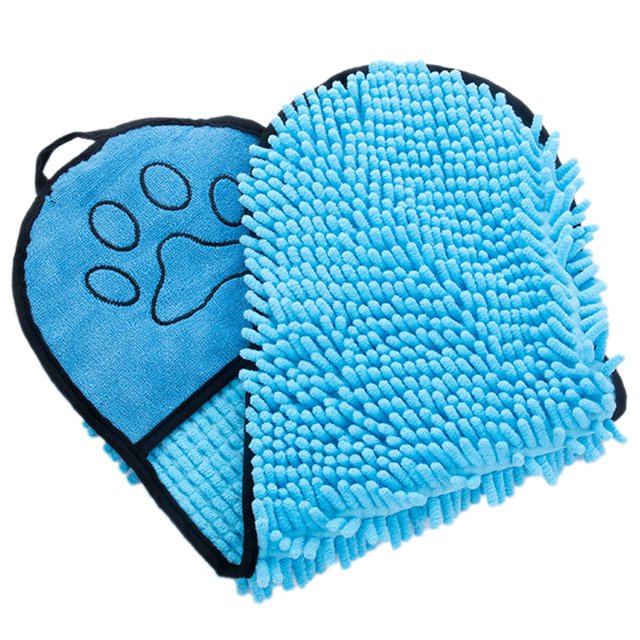 Dog Towel Water Absorbent: Large Quick Drying Puppy Bath Towel Pet Shower Towel