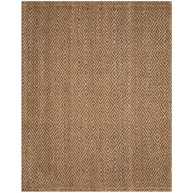 Safavieh Natural Fiber 3' X 5' Hand Woven Jute Rug in Natural and Gray
