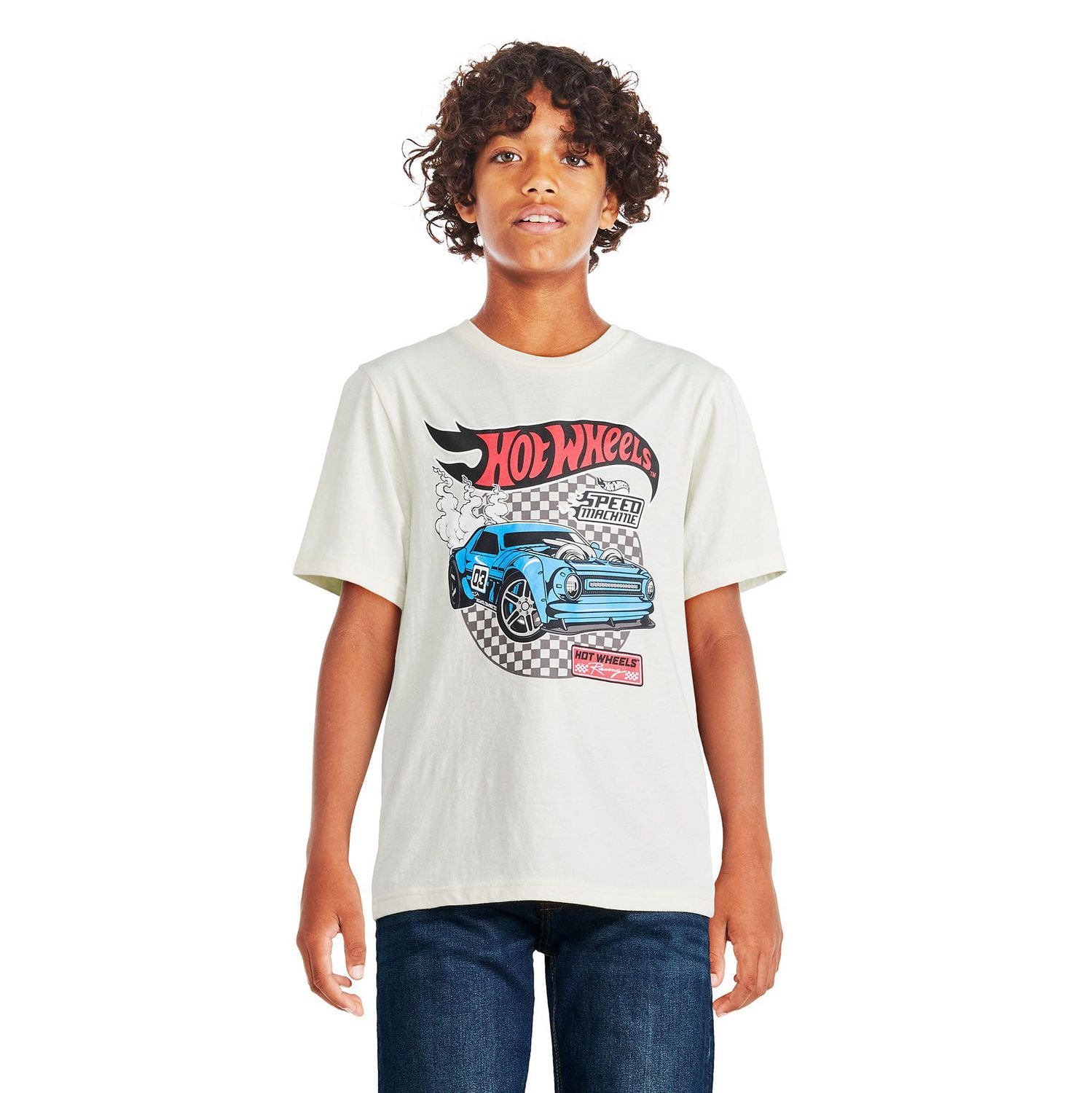 T-shirt à manches courtes Hot Wheels pour garçons
