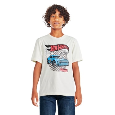 Hot Wheels Boys' Short Sleeve Tee