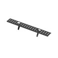 thumbnail image 2 of Wzzjkit TV Top Shelf Steel Floating TV Stand Monitor Shelf Media Boxes Game Console Router And Remote Control DVD Storage Shelves, 2 of 7