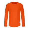 thumbnail image 2 of AherBiu Mens Long Sleeve Tops Crewneck Sun Protection Quick Drying Athletic Outdoor Breathable T Shirts, 2 of 4