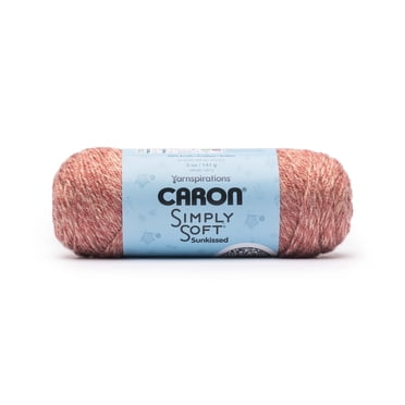 Caron® Simply Soft Sunkissed™ #4 Worsted (Medium) Acrylic Yarn, Orange Tonal 5oz/141g 248 Yards