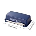 thumbnail image 3 of Classic Kitchen Accessories, Butter Dish with Lid for Countertop Butter Crock with Stainless Multipurpose Butter Butter Container Kitchen for Wife Mother, 3 of 6