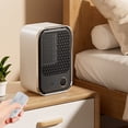 thumbnail image 4 of Penkiiy Space Heaters for Indoor Use,Heater Fan Household Vertical Small Electric Heater 2 Gears 1200W Overheat Protection Intelligent Remote Control Timed Large Energy Saving Area Quick Heater, 4 of 9