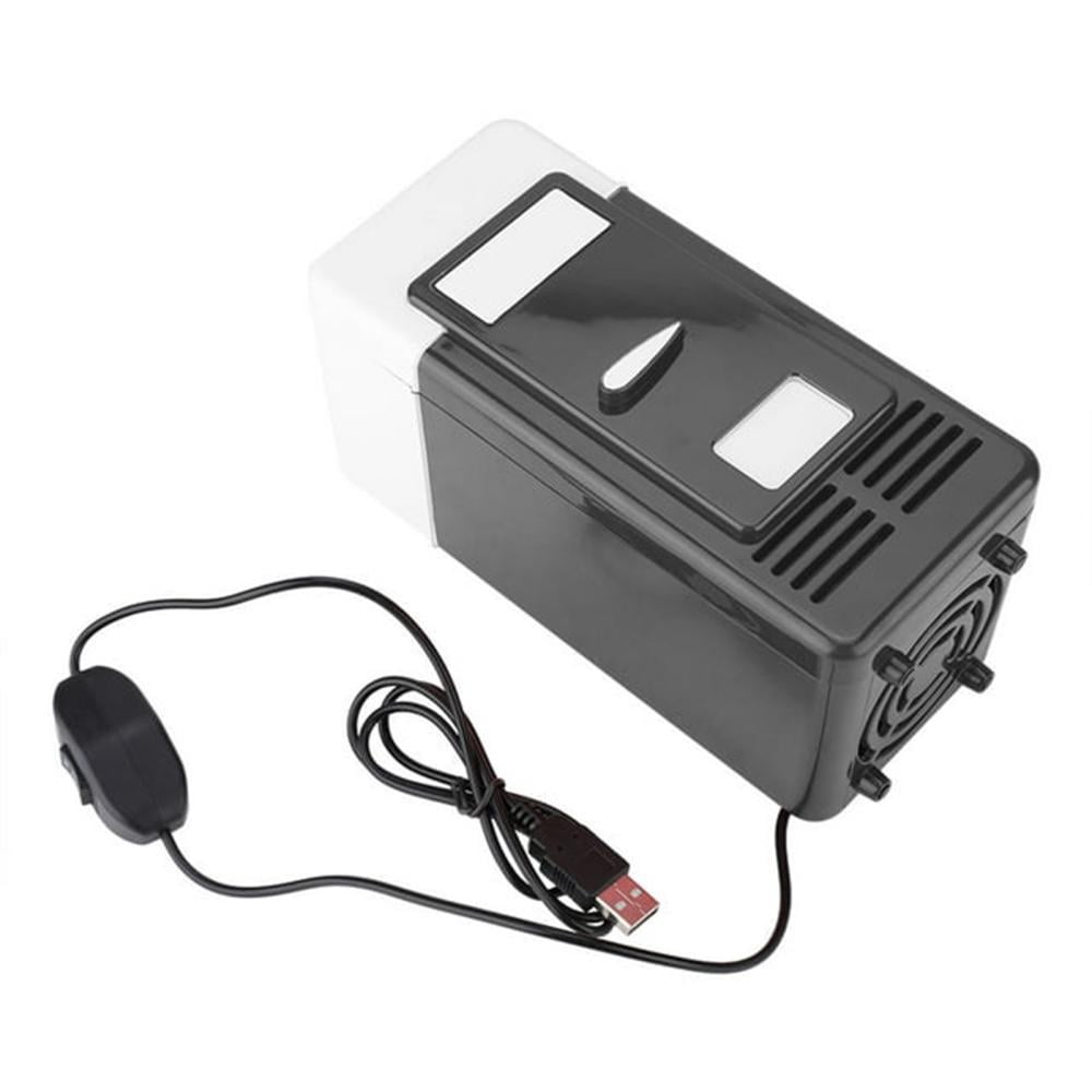 Feltree USB Mini Refrigerator, Hot and Cold-use Refrigeration and Heating Small Refrigerator, Pharmaceuticals and Cosmetics Refrigeration Refrigerator