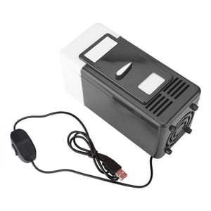 Feltree USB Mini Réfrigérateur, réfrigérateur à usage chaud et froid Réfrigération et chauffage Petit réfrigérateur, produits pharmaceutiques et cosmétiques Réfrigérant