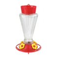 thumbnail image 1 of Royal Glass Hummingbird Feeder - 31 oz, 1 of 2