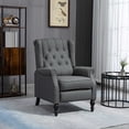 thumbnail image 2 of HOMCOM Canapé Inclinable Manuel avec Accoudoirs pour Salon Gris Foncé, 2 of 9