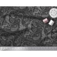thumbnail image 2 of Soimoi Poly Georgette Fabric Floral & Paisley Printed Fabric 1 Yard 52 Inch Wide, 2 of 3