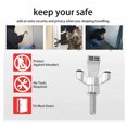 thumbnail image 3 of Adjustable Portable Entry Lock Hotel Security Enhanced Door Stopper for Door Lock Thicker Security Door Stopper Anti Theft for Keys Locks, 3 of 7