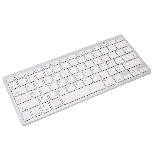 Clavier Sans Fil Mini, Touches Ultra Minces Portables F30 Frontgrill 78 Accessoires Informatiques Périphériques Strebe Blanc Claviers pour OS X IOS Windows Coréen