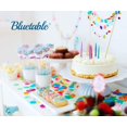 thumbnail image 4 of Nappes Rondes en Plastique Rouges Jetables (Lot de 12) en Vrac - Nappe Ultra Robuste (84 Pouces) Tables Rondes de 4 5 6 Pieds Nappes de Fête Rouges de Qualité Supérieure Noël Fêtes d'Anniversaire [Lot de 12], 4 of 5