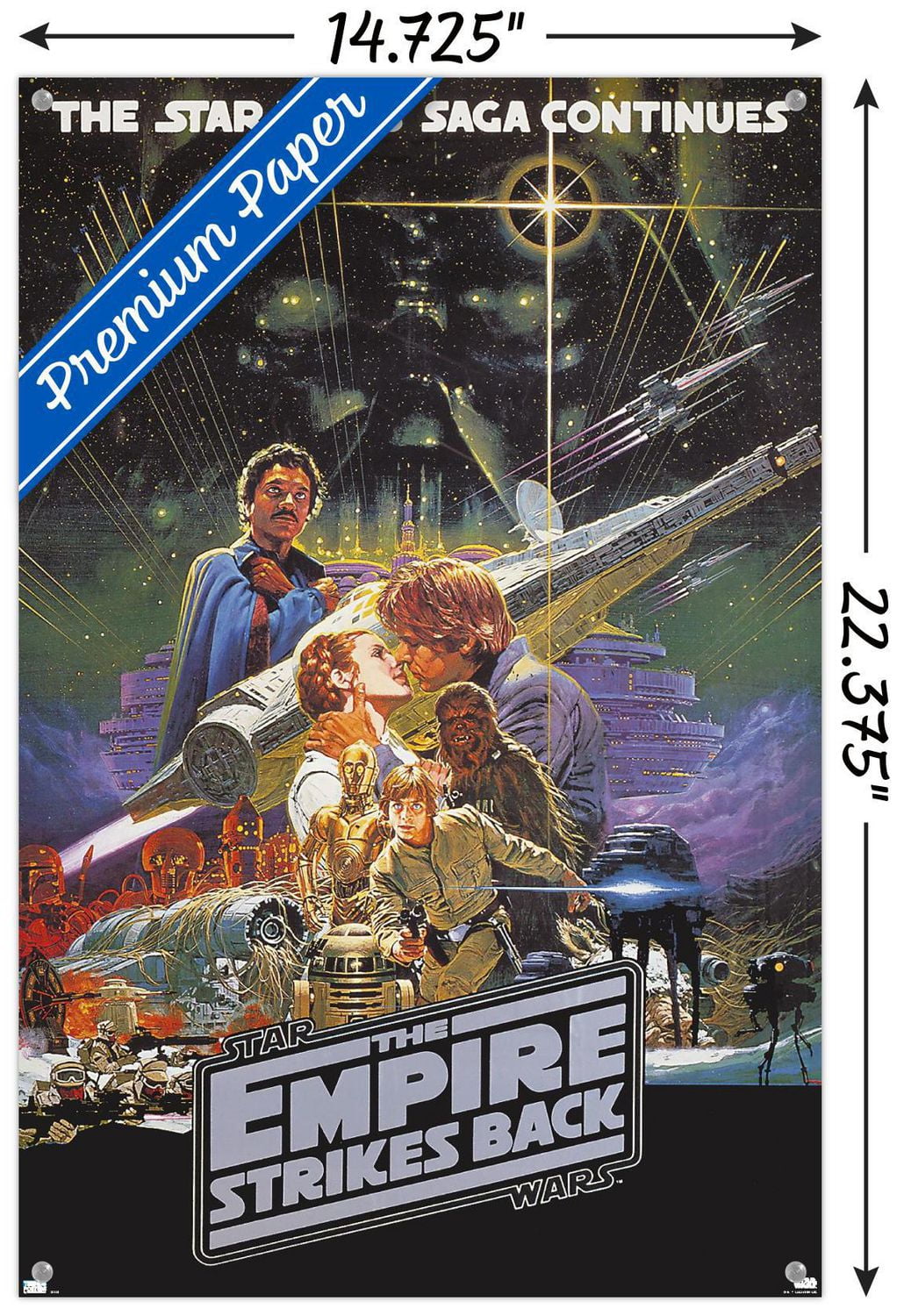 Star Wars : L'Empire contre-attaque - Kiss One Sheet