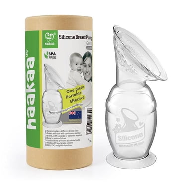 haakaa Manual Silicone Breast Pump 150 ml