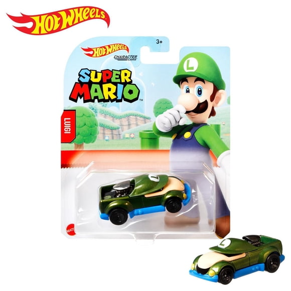 Véhicule Hot Wheels Luigi