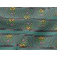 thumbnail image 4 of oneOone Tissu Jersey en Viscose Tissu à Imprimé Floral en Blocs BTY 60 Pouces de Large, 4 of 4