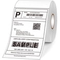 thumbnail image 1 of Thermal Shipping Labels Shipping Package Thermal Printer All-Purpose Label Paper Sticker Self-adhesive Suitable for Zebra Amazon UPS Ebay Shopify Labeling, 1 of 5