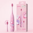 thumbnail image 1 of Ordo Sonic Kids Battery Toothbrush - Squishmallows Auggie - Pink, 1 of 7
