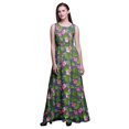 thumbnail image 1 of Bimba Robe Longue Débardeur Maxi à Fleurs pour Femme, Col Rond, Imprimée, Robe de Soirée - Xxx-Grand, 1 of 6