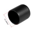 thumbnail image 3 of Unique Bargains 5pcs Embouts en Caoutchouc, 28mm ID Couvercle d'Embout Rond Protecteurs de Filetage Flexibles Noir, 3 of 3
