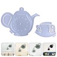 thumbnail image 3 of MasteelfCA 1 Set Silicone Clock Mold Kettle and Cup DIY Wall Hanging Decorative Clock Mold, 3 of 8