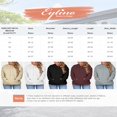 thumbnail image 3 of Womens Plus Size Hoodies Tops Casual Long Sleeve Drawstring Waffle Pullover Sweatshirt with Pocket (1X-5X), 3 of 7