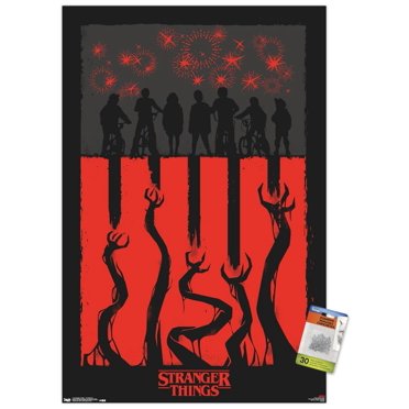 Netflix Stranger Things: Season 3 - 4Th Illustration Wall Poster, 22.375" x 34"