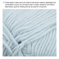 thumbnail image 3 of Unique Bargains Acrylic Blue Yarn Skeins, 2 Pack, 50g Each, 3 of 7