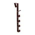 thumbnail image 1 of IMENGL Clearance! Delayuji Hooks for Hanging Simple Door Hanger Clothes Hanger Door Door Door Hole Door Back Storage Rack Creative Clothes Hook One Size Brown, 1 of 6