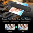 thumbnail image 3 of Desktop Laminator Machine Set A4 Size Hot and Cold Lamination 2 Roller System 9 inches, 3 of 8