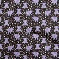 thumbnail image 1 of oneOone Velvet Black Fabric Circus Craft Projects Decor Fabric Printed By The Yard 58 Inch Wide-aA, 1 of 5