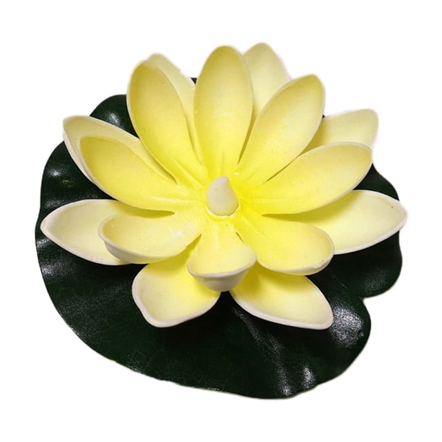 Solar Pool Lights Water Feeling Lotus Pond Light Floating Lotus Pond Light Water Feeling Floating Pond Light Led Floating Solar Pond Light Lantern Festival Blessing River Lantern