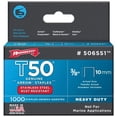 thumbnail image 1 of Arrow Fastener 506SS1 3/8" T50 Stainless Steel Staples, 1 of 3